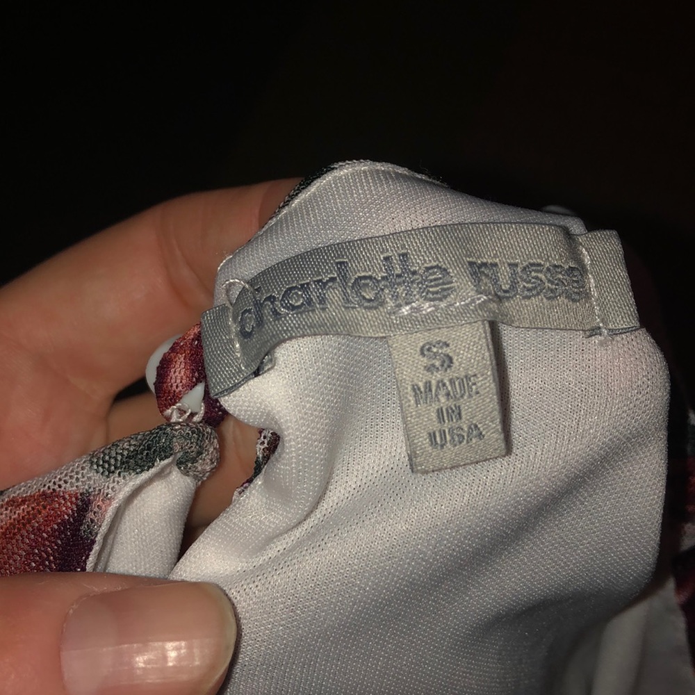 Rouched tank top, size small! Only worn once! - Picture 3 of 5